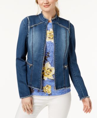 macys inc denim jacket