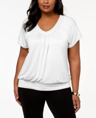 macys jm plus size tops