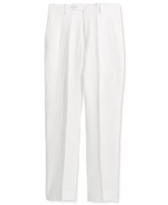 macy's white pants suit