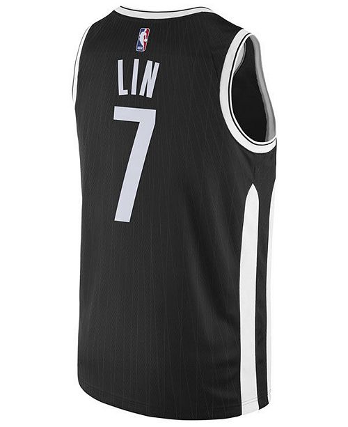 Nike Men S Jeremy Lin Brooklyn Nets City Swingman Jersey Reviews Sports Fan Shop By Lids Men Macy S