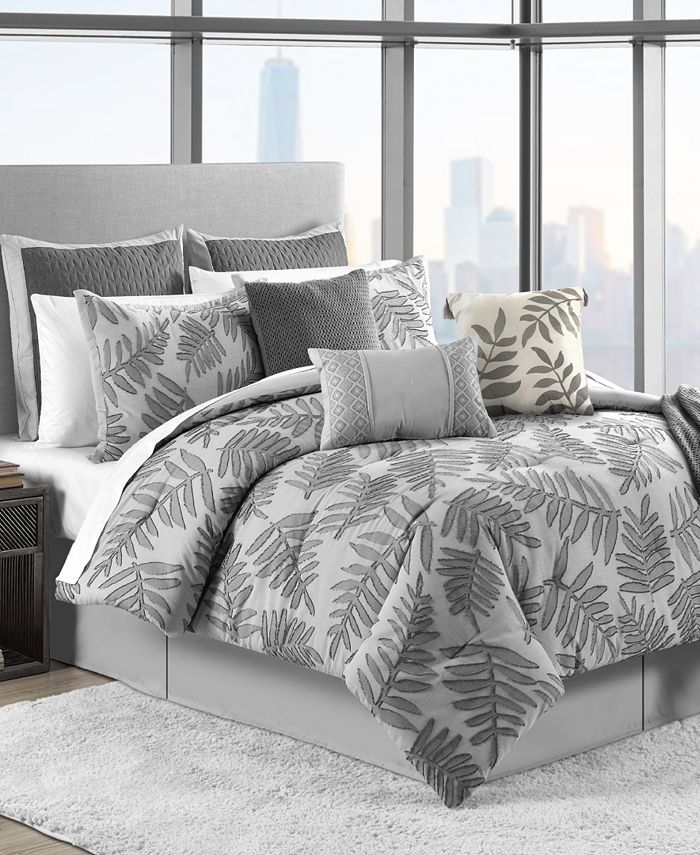 Sunham Closeout Largo 10 Pc Comforter Sets Reviews Bed In A Bag Bed Bath Macy S
