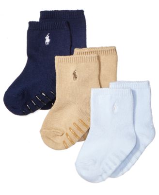 polo baby socks