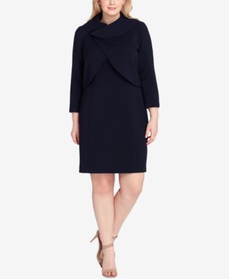 wrap jacket dress suit