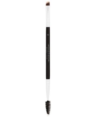 Anastasia Beverly Hills Brush 12 - Двусторонняя твердая угловая щетка белого цвета