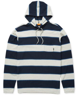 men's striped hoodie