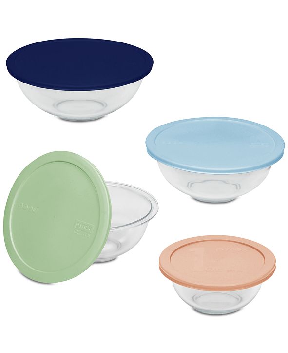 pyrex mixing bowl set