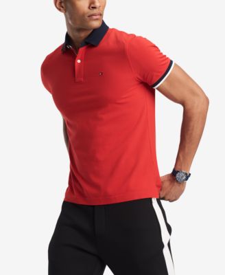 tommy custom fit polo