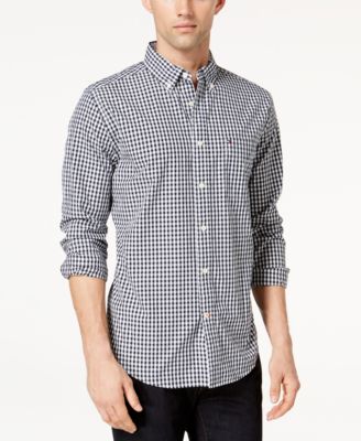 tommy hilfiger checkered shirt