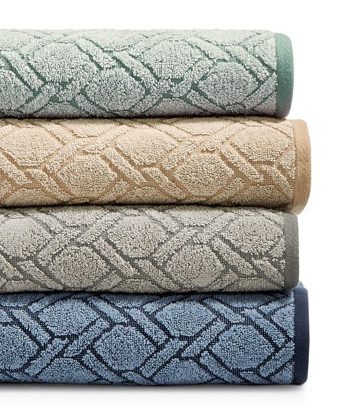 Hotel Collection Ultimate MicroCotton Sculpted Fashion Bath Towel