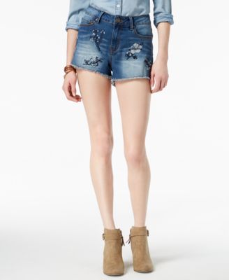 indigo rein jean shorts
