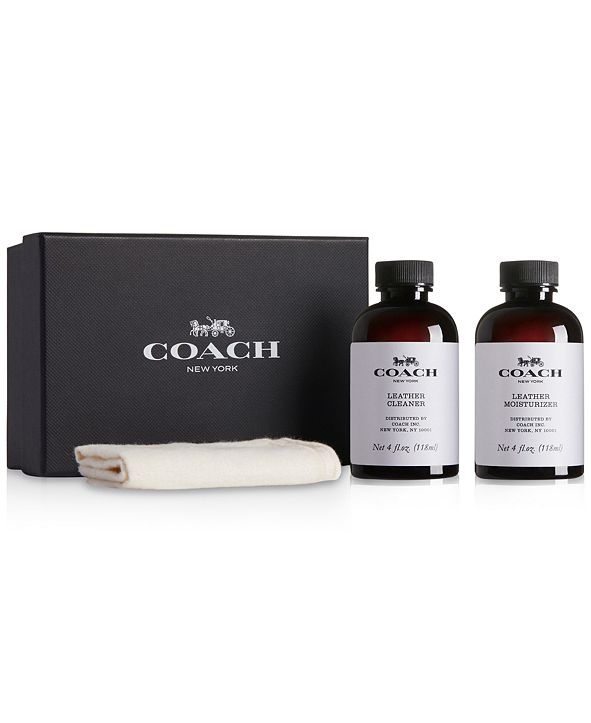 COACH Leather Cleaner Product Care Set & Reviews Handbags & Accessories Macy's