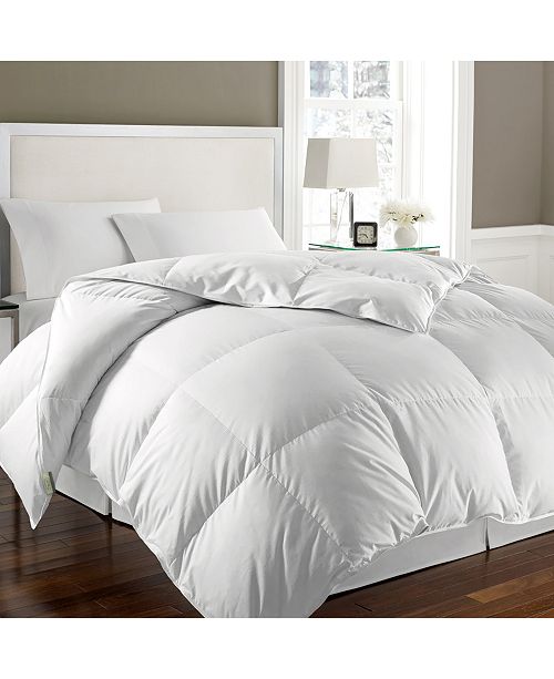Kathy Ireland Essentials White Goose Feather Down Twin Comforter Reviews Bedding Collections Bed Bath Macy S