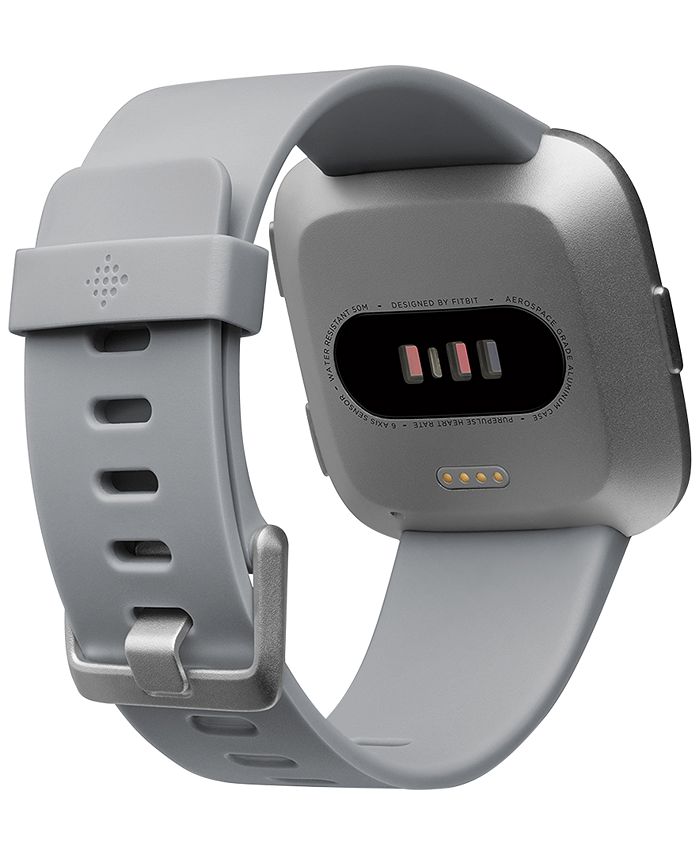 Fitbit Versa⢠Gray Touchscreen Smart Watch 39mm & Reviews - Watches - Jewelry & Watches - Macy's