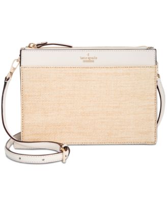 kate spade straw crossbody