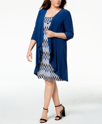 plus size waterfall jacket