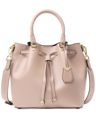 blakely smooth leather bucket bag