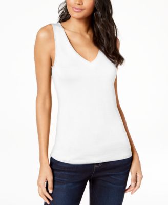 macy's inc sleeveless tops