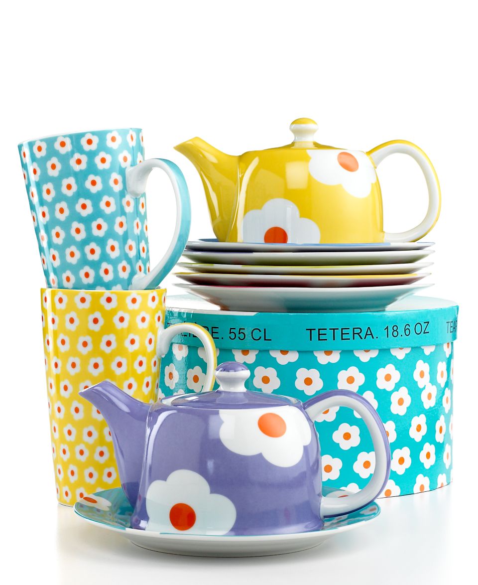 Classic Coffee & Tea by Yedi Dinnerware, Daisy Teapot   Casual