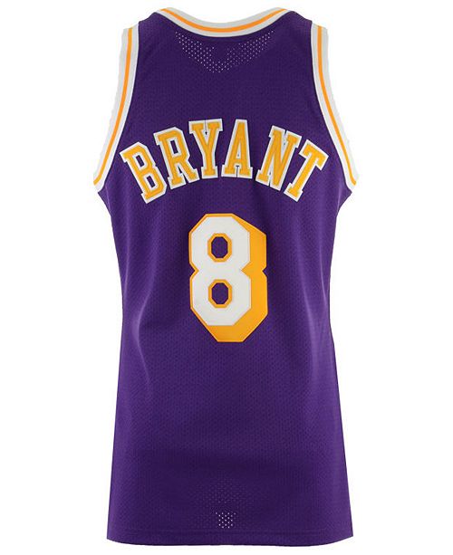 Mitchell Ness Men S Kobe Bryant Los Angeles Lakers Authentic Jersey Reviews Sports Fan Shop By Lids Men Macy S