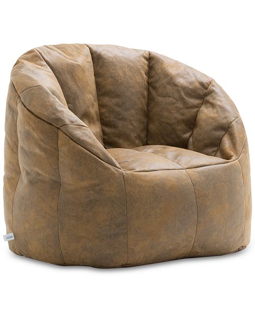 Furniture Big Joe Large Milano Blazer Bean Bag Chair Reviews Chairs Furniture Macy S