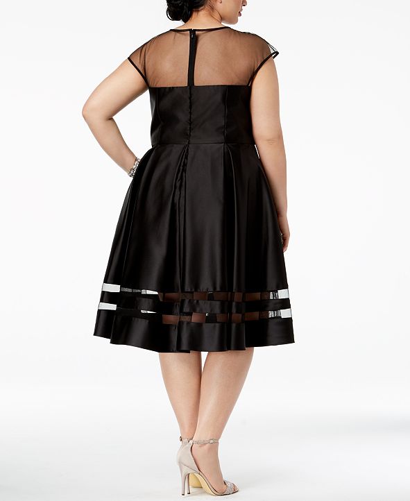 betsy and adam plus size gowns