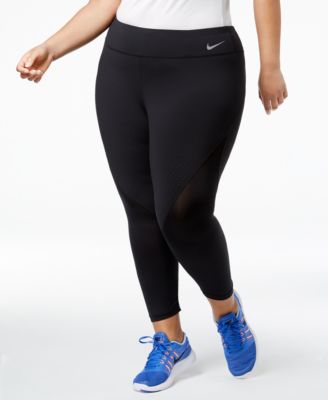 nike plus size crop leggings