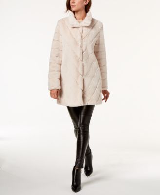 Calvin Klein Faux-Fur Coat \u0026 Reviews 