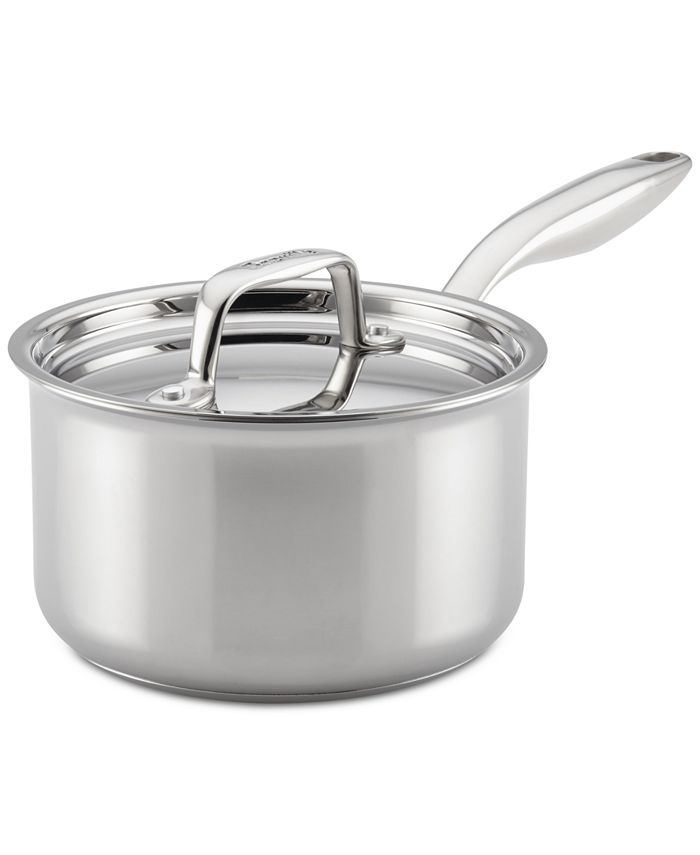 Breville Thermal Pro Clad Stainless Steel 2Qt. Saucepan & Lid