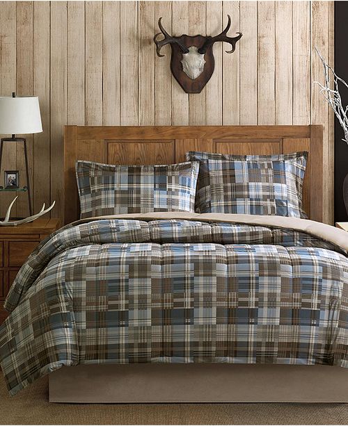 Woolrich White River Reversible 2 Pc Twin Comforter Set Reviews Bed In A Bag Bed Bath Macy S