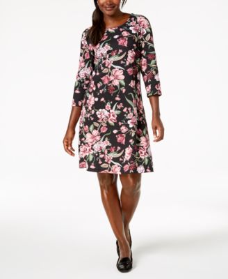 macys swing dresses