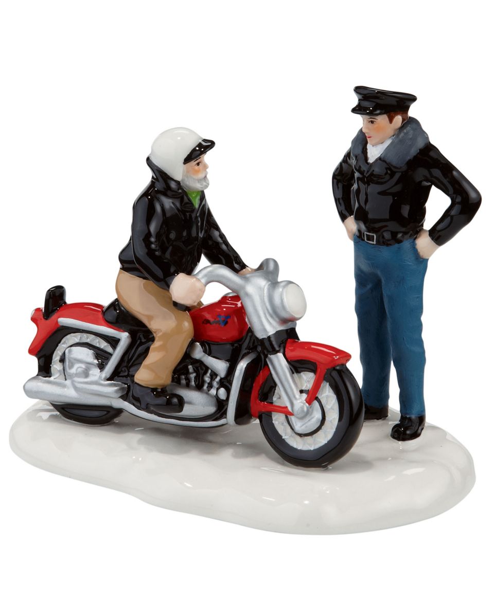 Department 56 Collectible Figurine, Snow Village 56 Harley Davidson