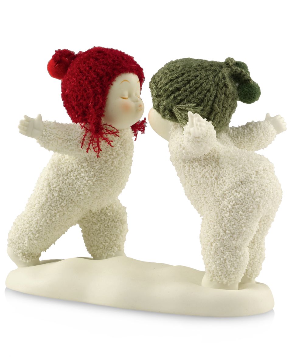 Department 56 Collectible Figurine, Snowbabies Pucker Up Baby