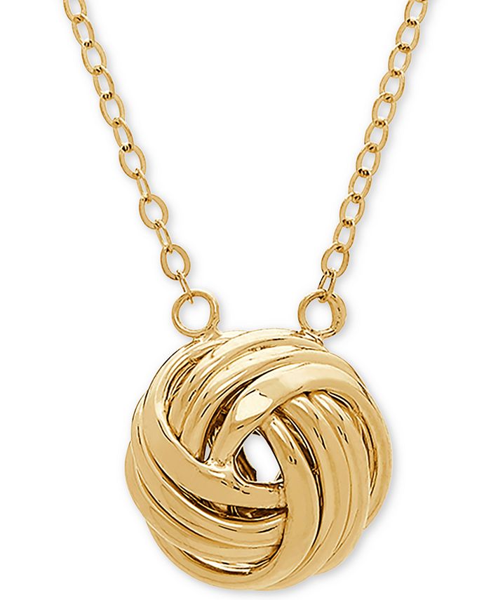 Love knot necklace Clearance