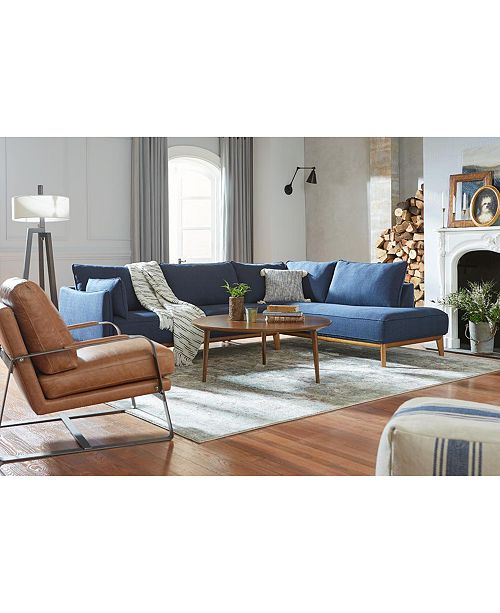 Furniture Jollene Fabric Sectional And Sofa Collection Created For Macy S Reviews Furniture Macy S