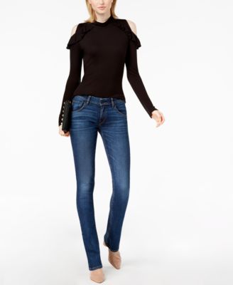 womens slim bootcut jeans