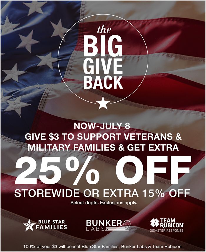 macy s 3 charity savings pass