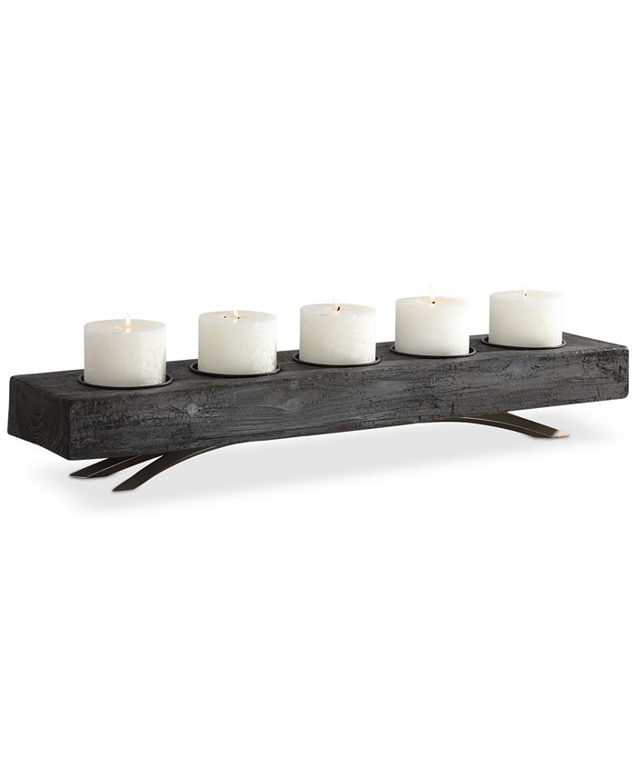 Uttermost Callum Wooden Candle Holder Reviews Candle Holders Home Decor Macy S