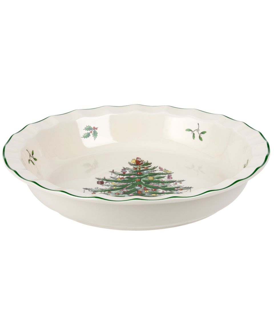 Spode Bakeware, Christmas Tree Pie Plate