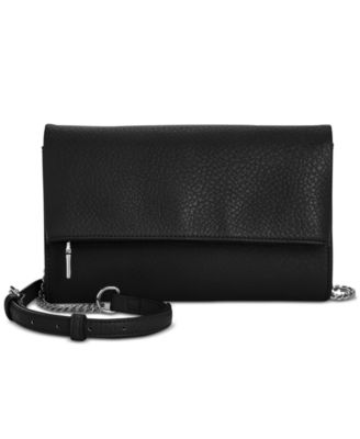 macy's black crossbody purse