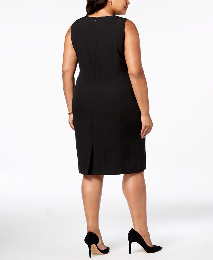 Kasper Plus Size Sleeveless Sheath Dress & Reviews - Dresses - Women ...
