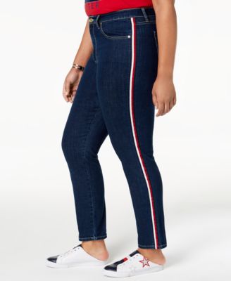 tommy hilfiger side stripe jeans