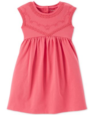 macys coral dress