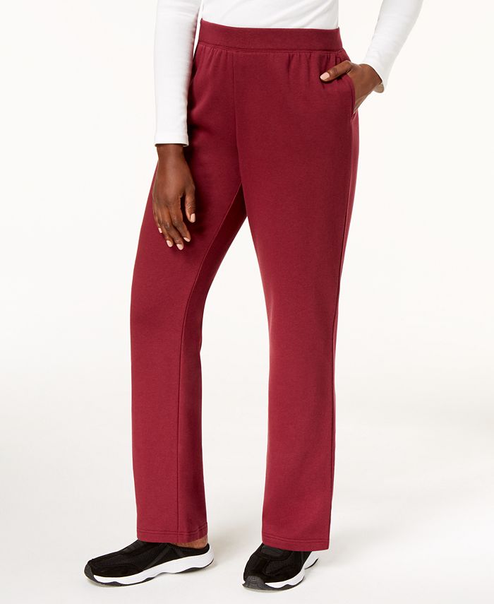 laura scott fleece sweatpants
