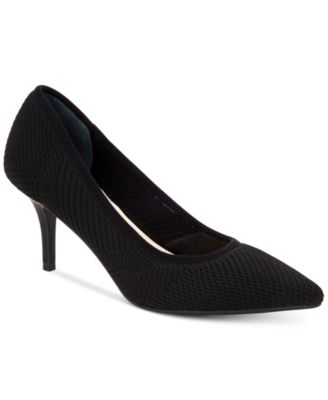 macy's black pumps