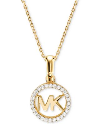 michael kors pendant necklace