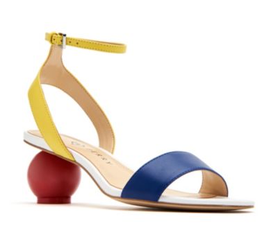 color block sandal