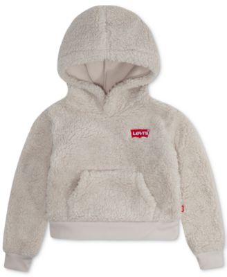 sherpa hoodie toddler girl