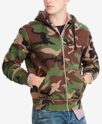 polo camouflage hoodie