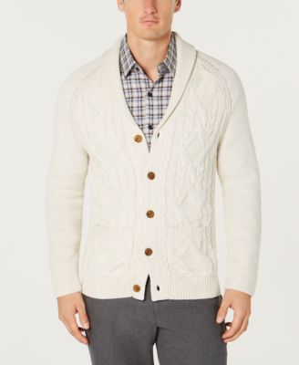 macys mens cardigan