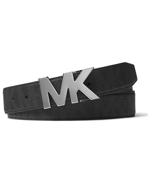 Michael Kors Men S Logo Belt Reviews All Accessories Men Macy S